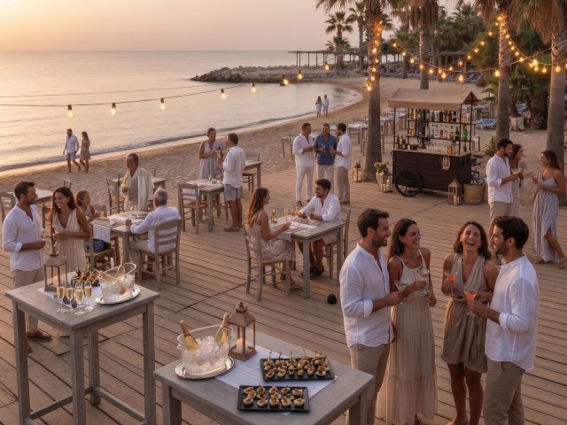 El ritual del arroz junto al mar: así se vive un evento con cocina en vivo
